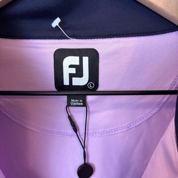 FOOTJOY PERF 1/2 ZIP VEST GATHER LAVENDER NEW with tags Size Large - Picture 11 of 16